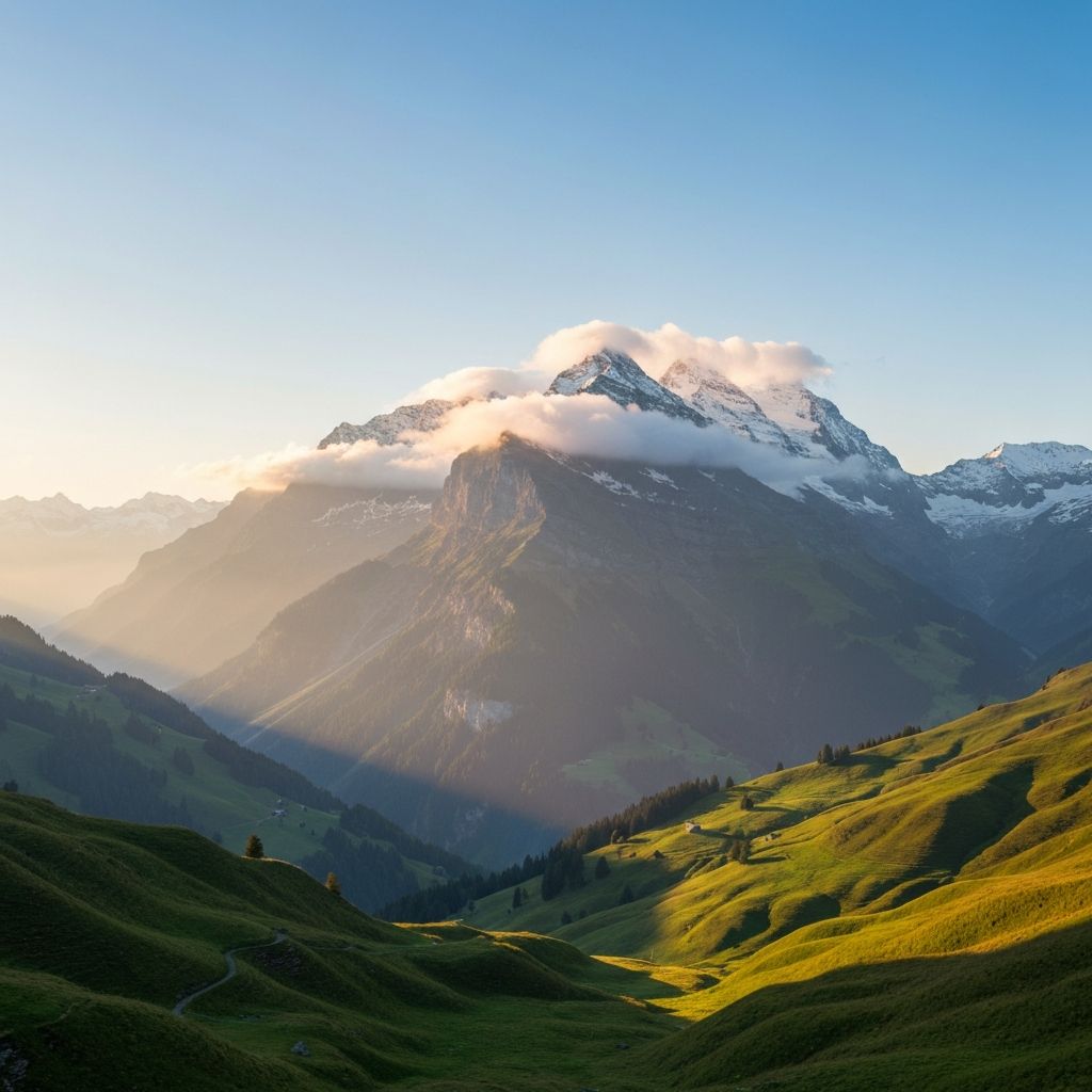 Schweizer Alpengipfel